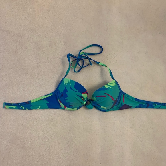 Aerie tropical print bikini top - Picture 1 of 2